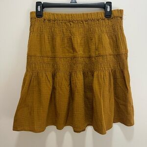 Madewell Mustard Yellow Women's Skirt